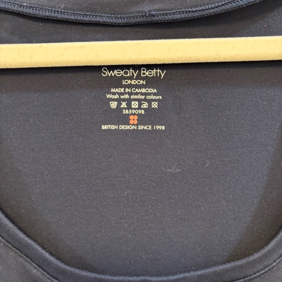 SWEATY BETTY navy Gary jumpsuit - Picture 7 of 8